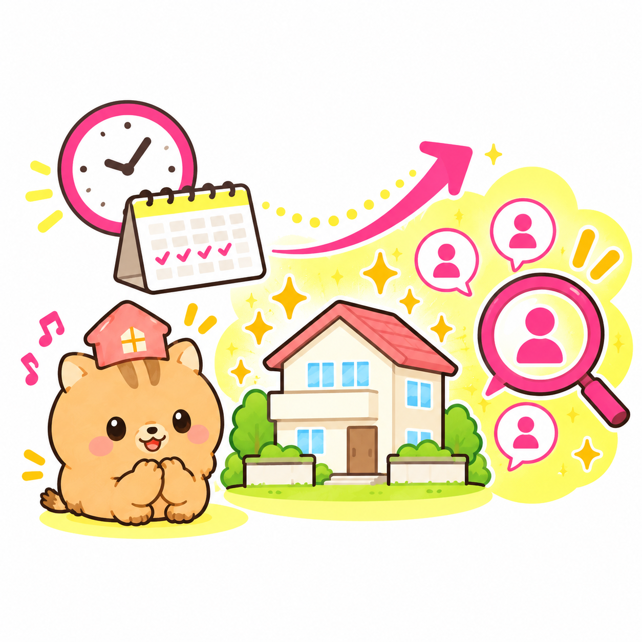 仲介での売却のイメージ