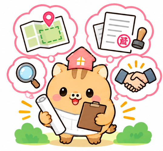 3. 境界確認や近隣との調整も士業連携で丸投げ